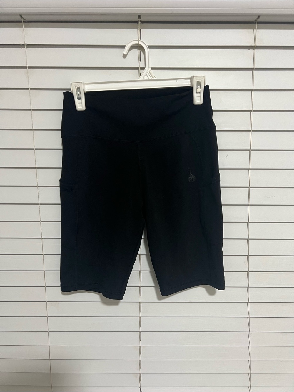 Ryderwear Women's Reset High Waisted Pocket Bike Shorts - Black - L